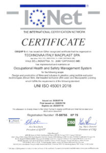 Certification-45001-2018-IQNET